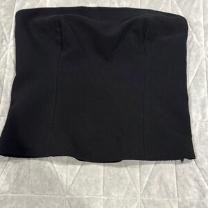 Abercrombie &fitch Black Strapless Top size s